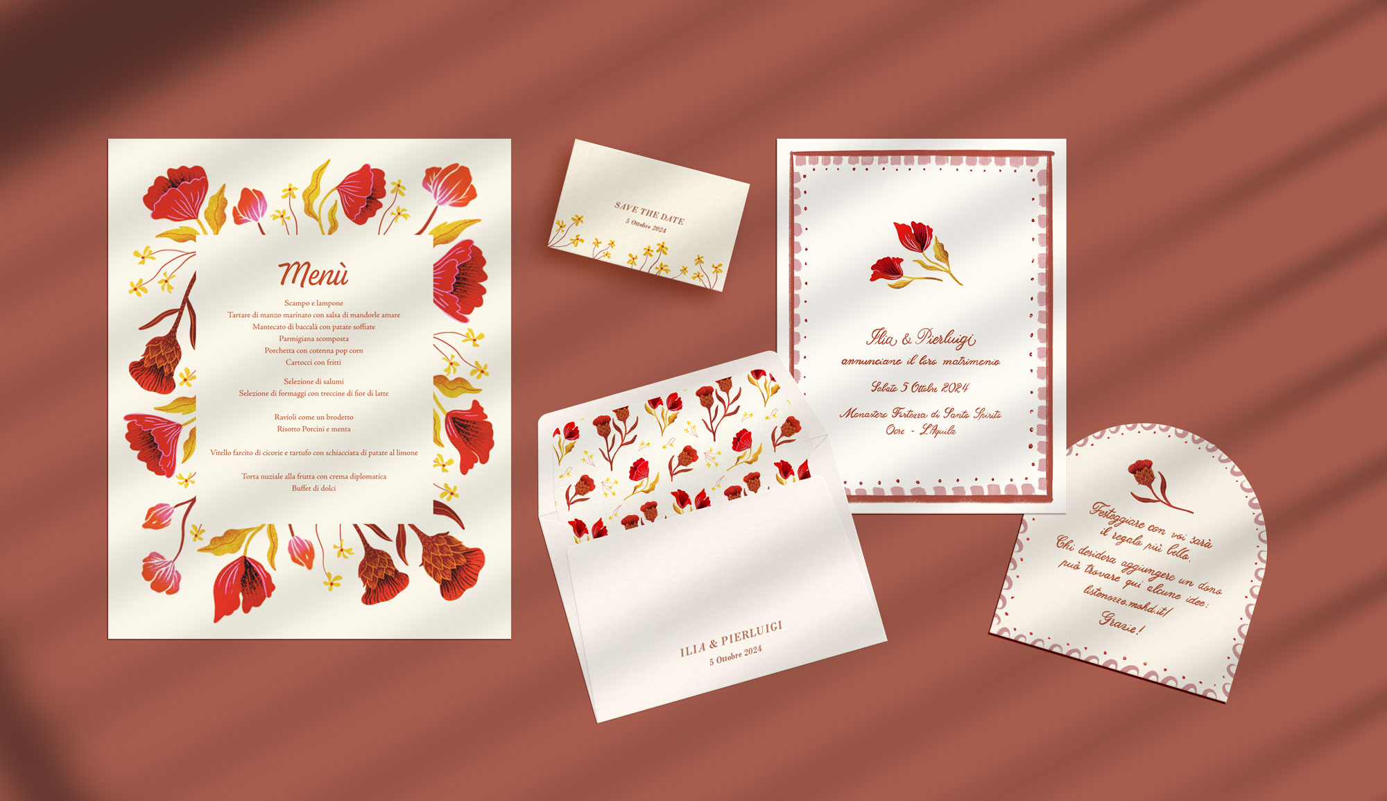 Custom Wedding Stationery